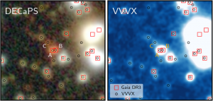 imagem dos planetas errantes na Via Láctea