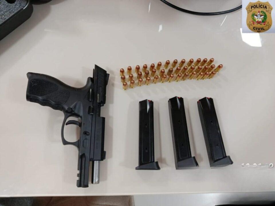 Arma de Fogo Apreendida pela Polícia Civil