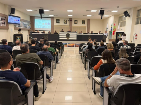 Imagem da audiência pública sobre atualização do ITBI em Itapema