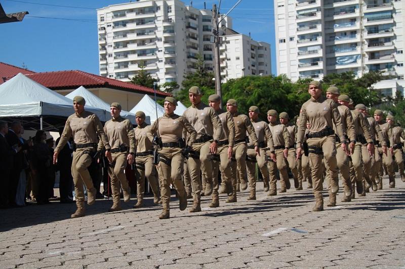 Polícia Militar de Santa Catarina - Homenagens e promoções