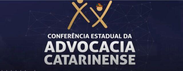 Logomarca OAB/SC Conferência 2021