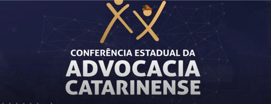 Logomarca OAB/SC Conferência 2021