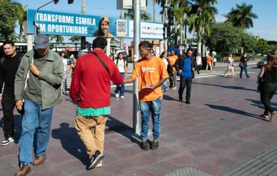 Foto do Dia Sem Esmola em Florianópolis