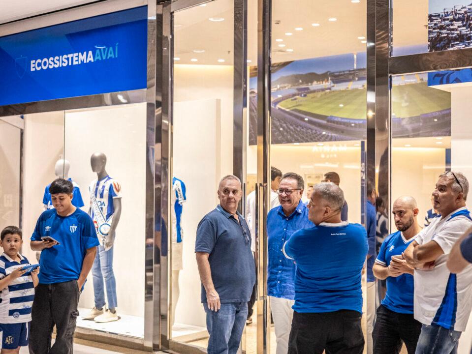 Espaço Ecossistema Avaí - Troféus e camisetas do Avaí