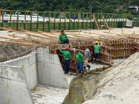 Muro de Contenção Costeira em Balneário Camboriú
