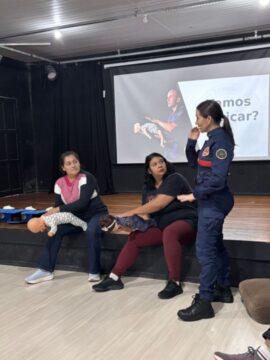 Operação Bombeiro no Maternar - CBMSC