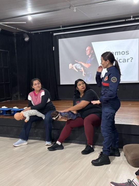 Operação Bombeiro no Maternar - CBMSC