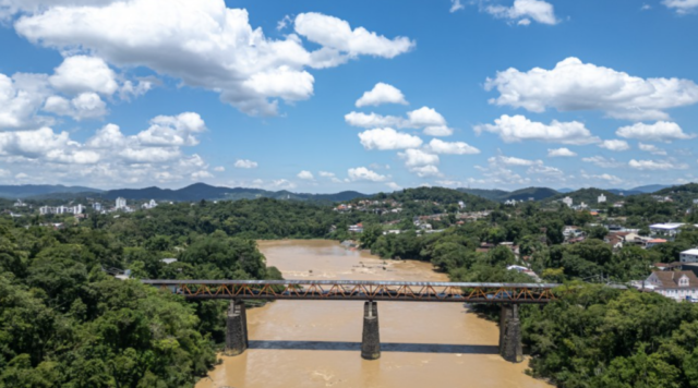 Reforma da Ponte do Salto em Blumenau