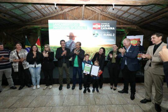 Imagem do lançamento do programa SC Rural 2 em Canoinhas