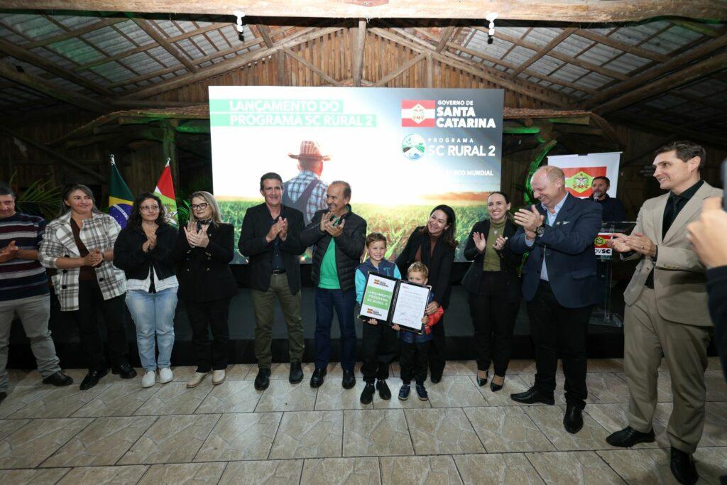 Imagem do lançamento do programa SC Rural 2 em Canoinhas