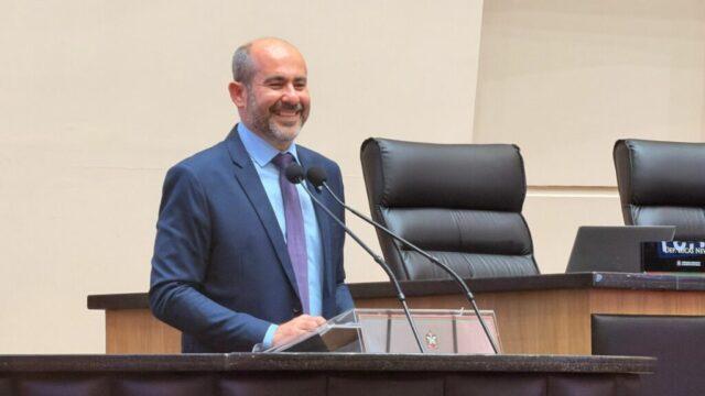 Rodrigo Fachini posse Assembleia Legislativa de Santa Catarina